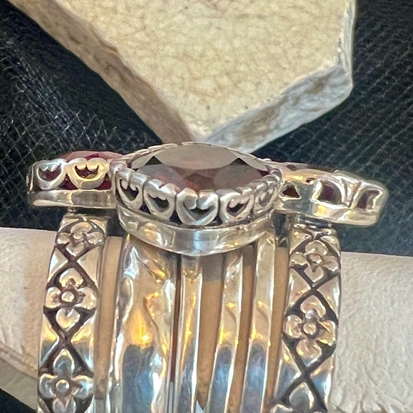 Stackable rings genuine gemstones - Picture 9 of 16